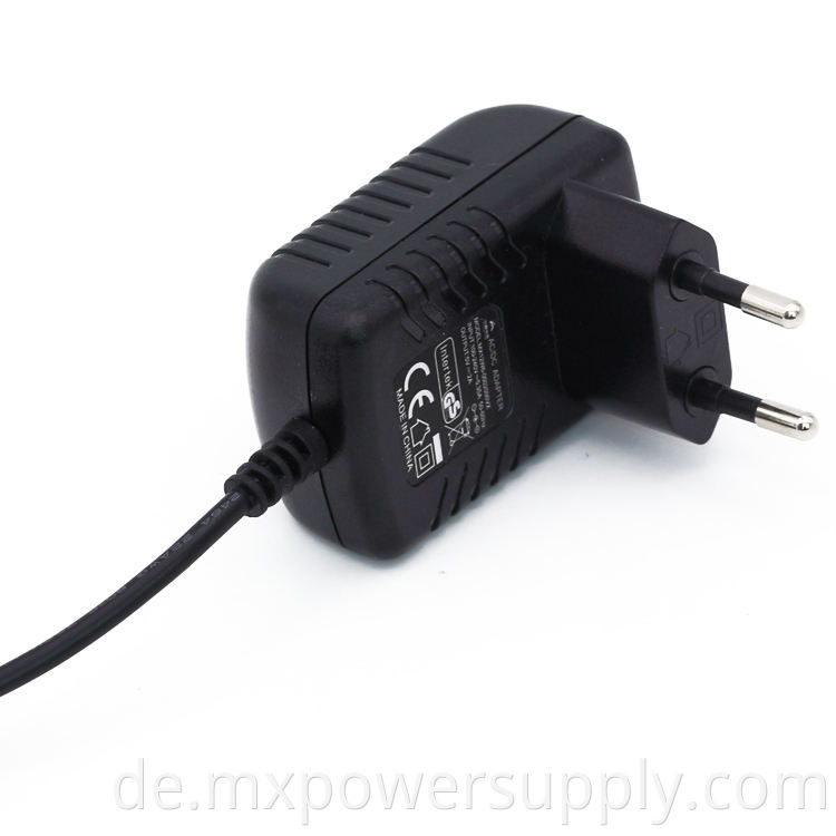 BIS -Zertifizierung Indien Plug Power Adapter 5V 9V 12V 1A für Sicherheitsprodukte